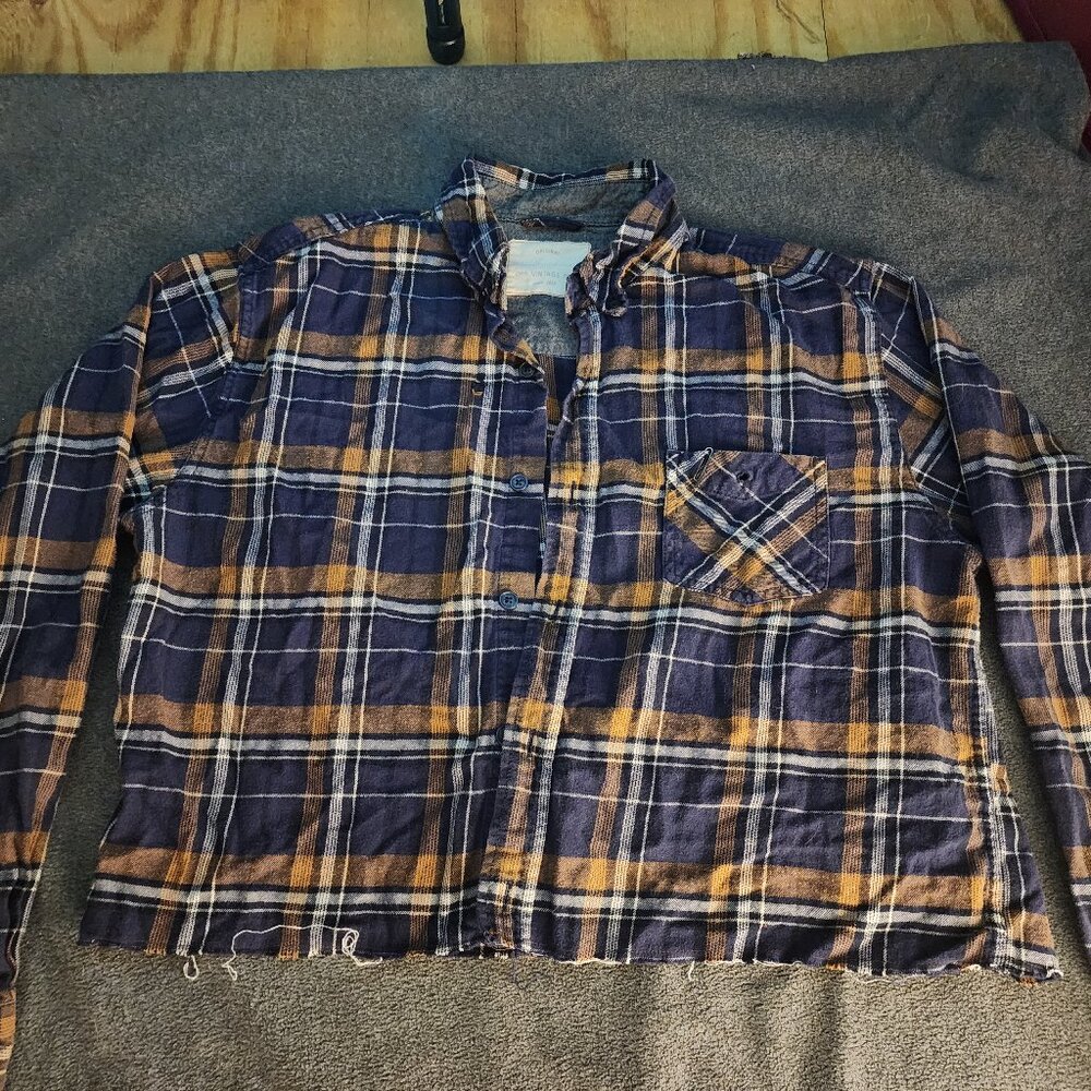 Cropped Flannel Large